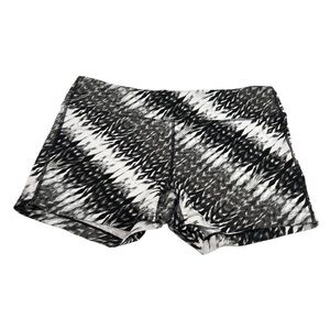Athleta Stealth Printed Athletic Running Shorts Women’s Medium